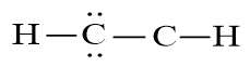 Công thức Lewis của C2H2