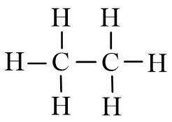 Công thức Lewis của C2H6