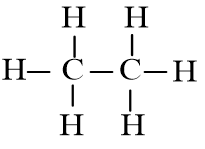 Công thức Lewis của C2H6