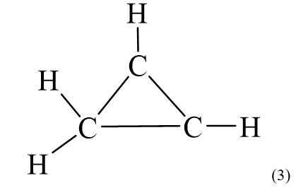 Công thức Lewis của C3H4