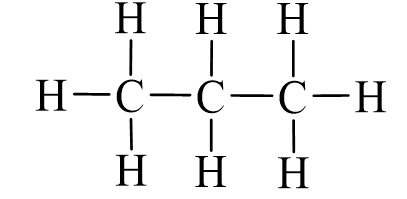 Công thức Lewis của C3H8