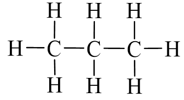 Công thức Lewis của C3H8