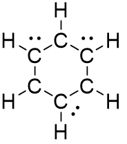 Công thức Lewis của C6H6