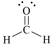 Công thức Lewis của CH2O