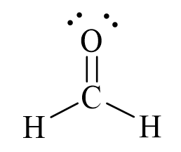 Công thức Lewis của CH2O