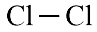 Công thức Lewis của Cl2