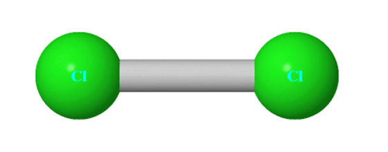 Công thức Lewis của Cl2