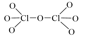 Công thức Lewis của Cl2O7