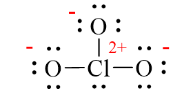 Công thức Lewis của ClO3-