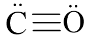 Công thức Lewis của CO