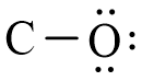 Công thức Lewis của CO