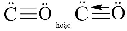 Công thức Lewis của CO