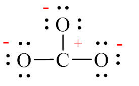 Công thức Lewis của CO32-