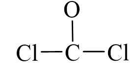 Công thức Lewis của COCl2