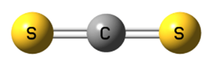 Công thức Lewis của CS2