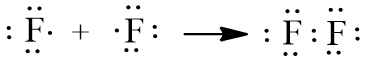 Công thức Lewis của F2