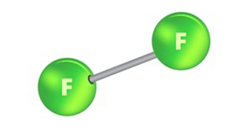 Công thức Lewis của F2