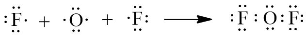 Công thức Lewis của F2O