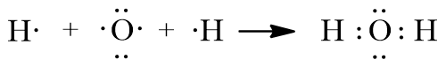 Công thức Lewis của H2O