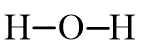 Công thức Lewis của H2O