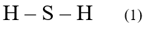 Công thức Lewis của H2S