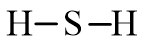 Công thức Lewis của H2S