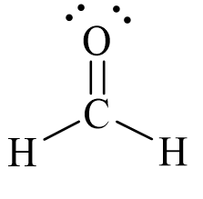 Công thức Lewis của HCHO