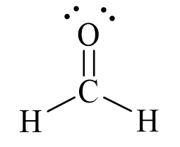 Công thức Lewis của HCHO
