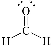 Công thức Lewis của HCHO