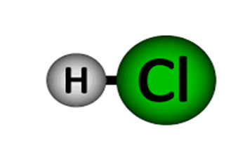 Công thức Lewis của HCl