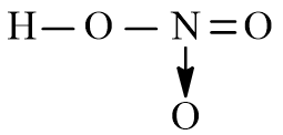 Công thức Lewis của HNO3