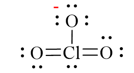 Công thức Lewis của KClO3