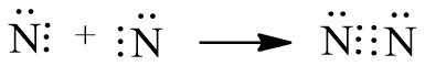 Công thức Lewis của N2