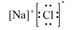 Công thức Lewis của NaCl