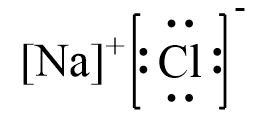 Công thức Lewis của NaCl