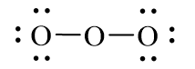 Công thức Lewis của O3