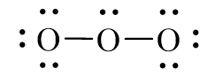 Công thức Lewis của O3