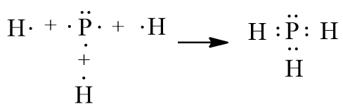 Công thức Lewis của PH3