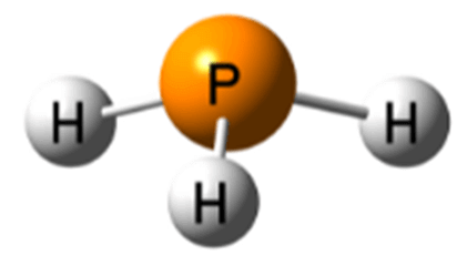 Công thức Lewis của PH3