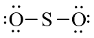 Công thức Lewis của SO2