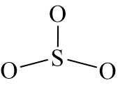 Công thức Lewis của SO32-