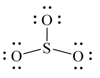 Công thức Lewis của SO32-