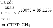 CH<sub>4</sub> + 3Cl<sub>2</sub> → 3HCl + CHCl<sub>3</sub> | CH4 ra CHCl3