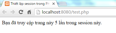Session trong PHP