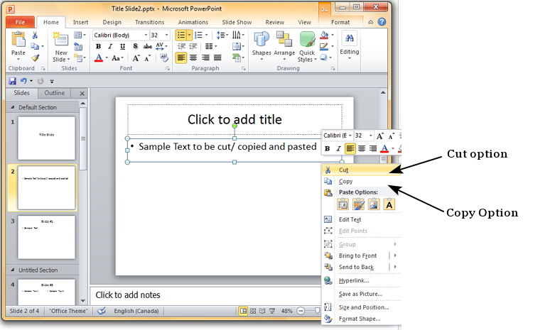 Microsoft PowerPoint 2010