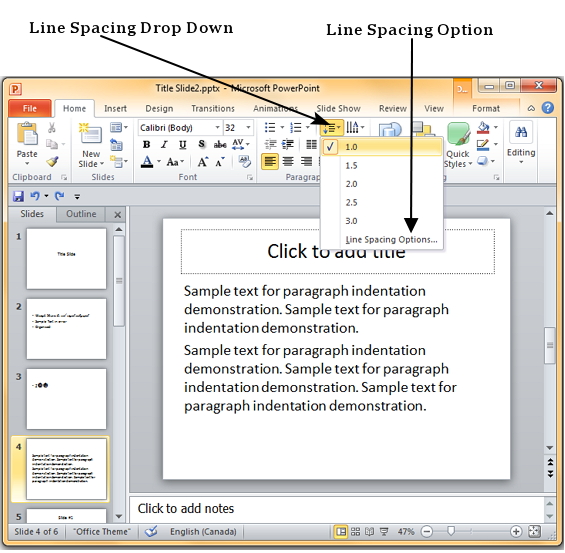 Microsoft PowerPoint 2010