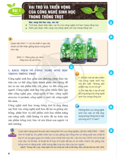 Chuyên đề Công nghệ 10 Cánh diều PDF | Chuyên đề học tập Công nghệ 10