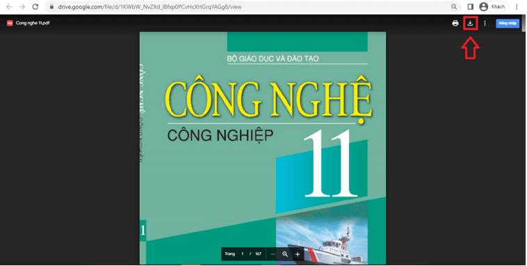 Sách Công nghệ công nghiệp 11 (ảnh 1)