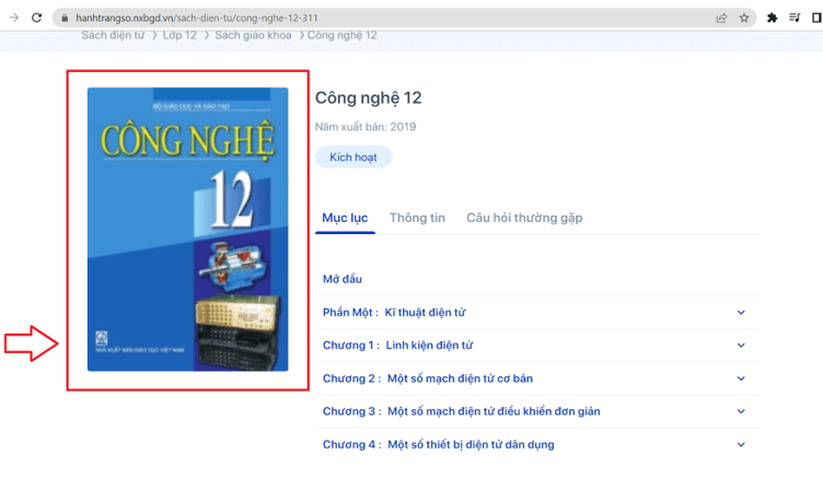 Sách Công nghệ 12 (ảnh 1)