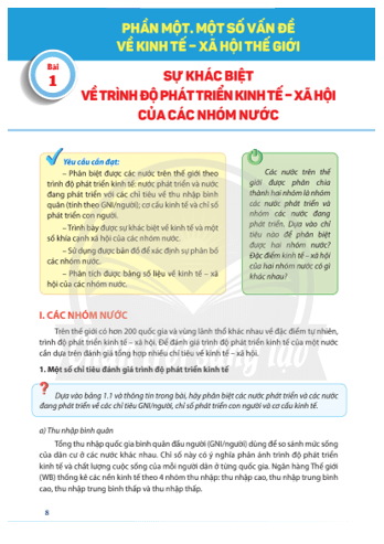 Địa lí 11 Chân trời sáng tạo pdf